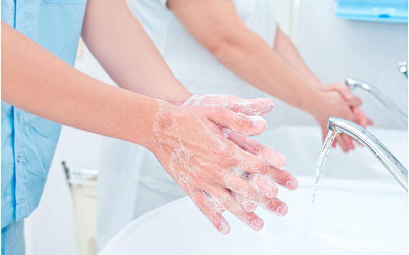vệ sinh tay thường xuyên