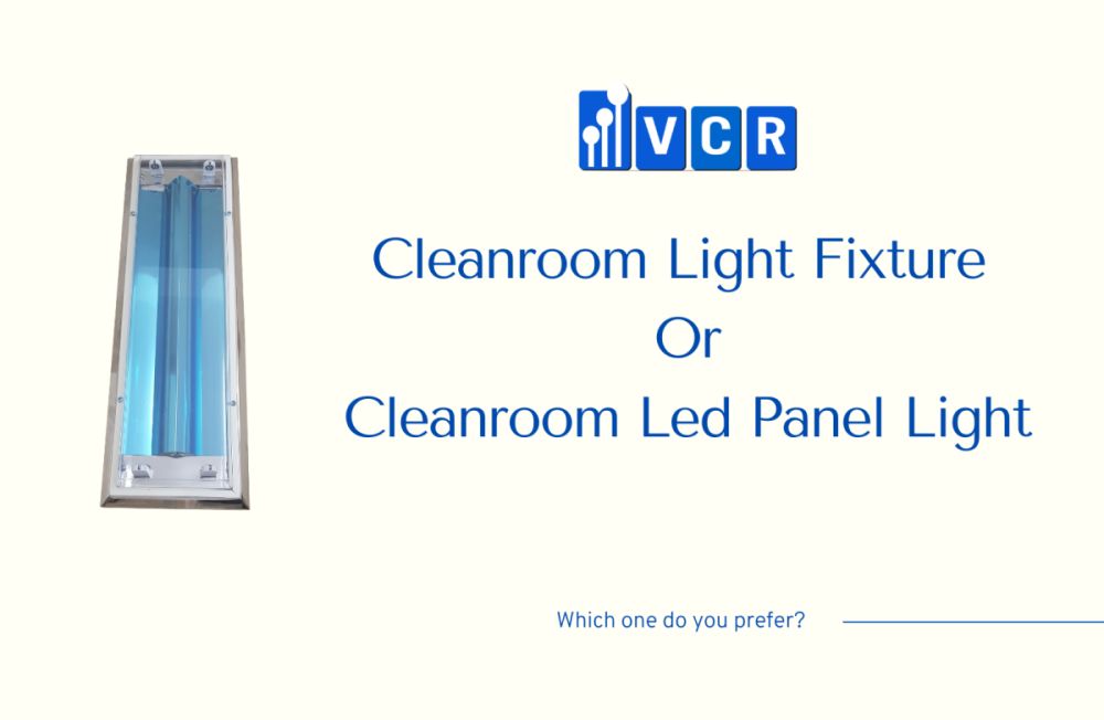 Clean room light fixtures vs clean room led panel light