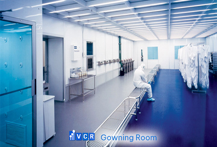 Gowning room