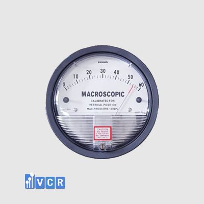 Clean Room Differential Pressure Gauge 0 – 60 Pa