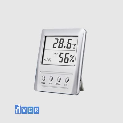Electronic temperature and humidity meter