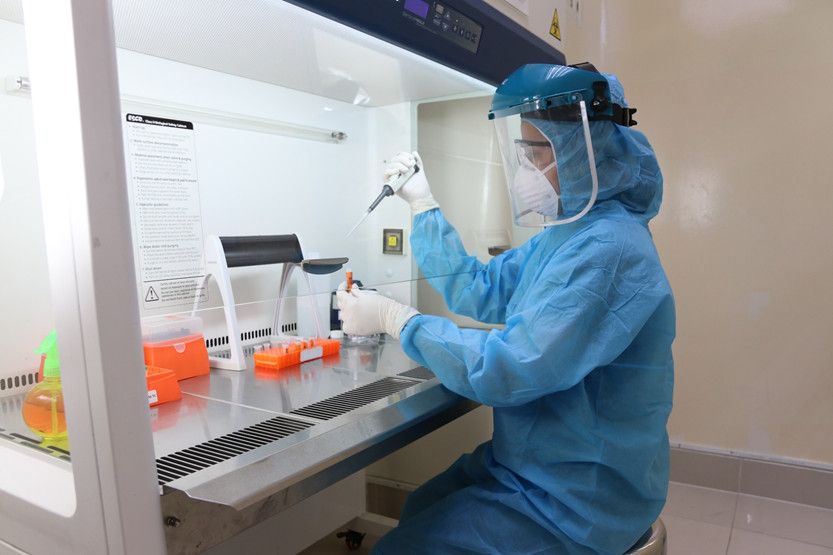tủ an toàn sinh học cho phòng PCR
