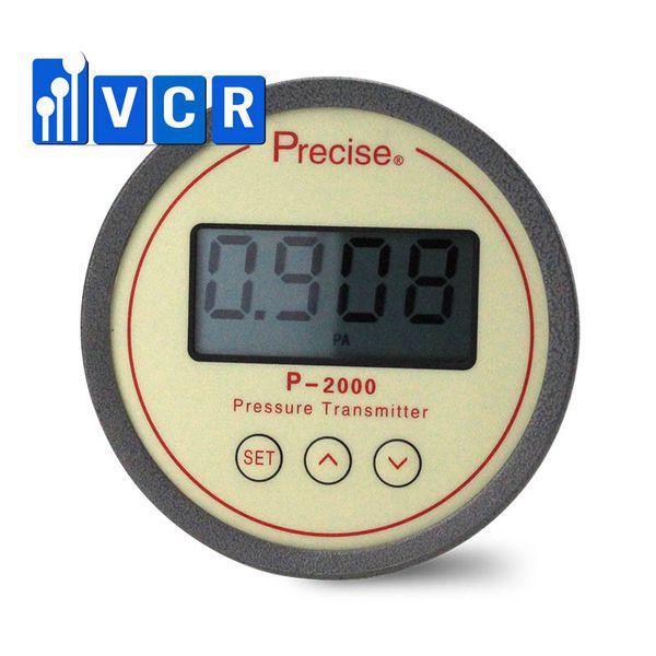 digital differential pressure gauge by VCR