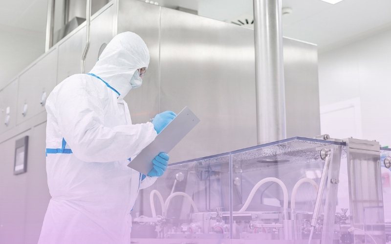 Cross contamination control in pharmaceutical cleanroom