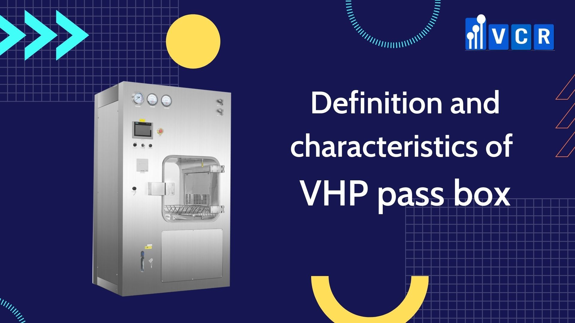 VHP pass box definition and characteristics