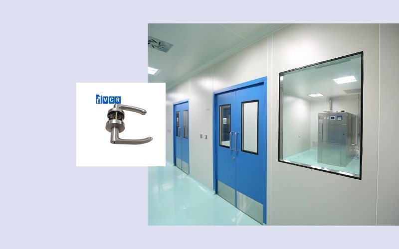 How to choose the right door locks for clean room panel door 50 mm?