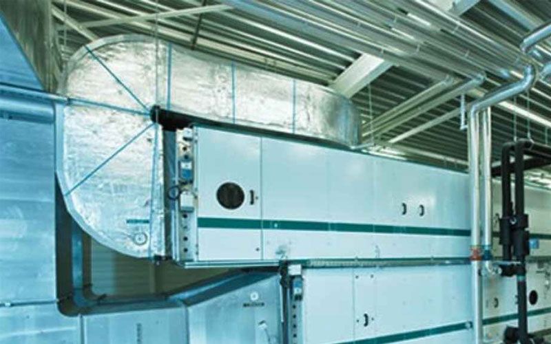 HVAC ductwork installation precautions in cleanroom