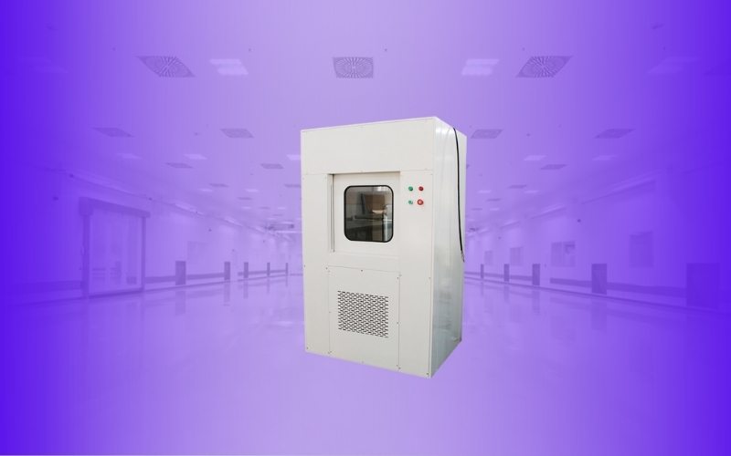 What is air shower pass box?