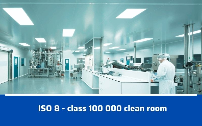 What is class 100 000 cleanroom?