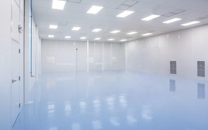 What should I do if the differential pressure in cleanroom is too high