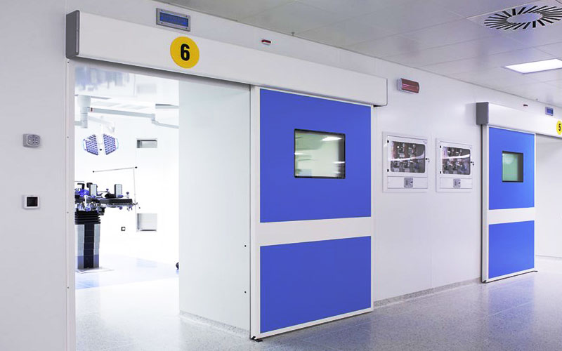 Why we should choose automatic door for pharma cleanroom?