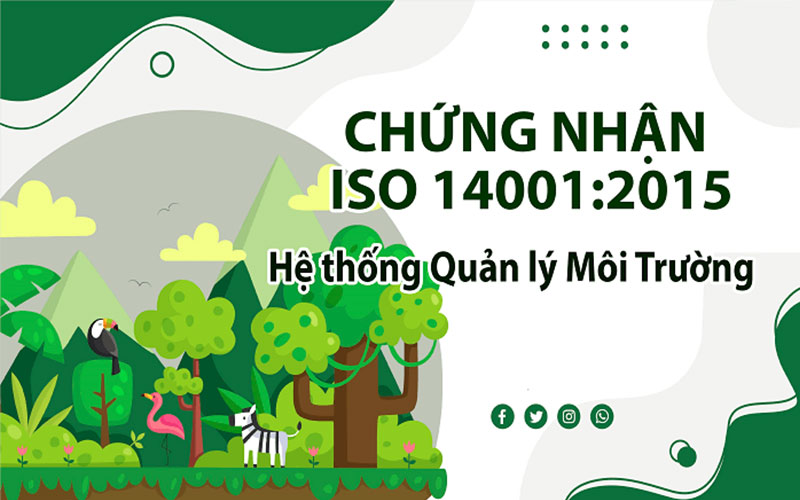 Chứng nhận ISO 14001:2015