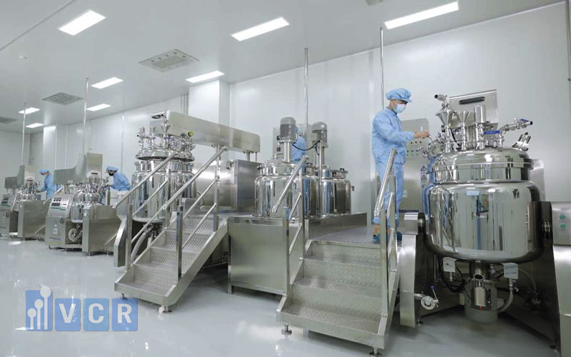 Quy trình xử lý nước cho sản xuất mỹ phẩm bao gồm 2 giai đoạn trước xử lý và giai đoạn chính.