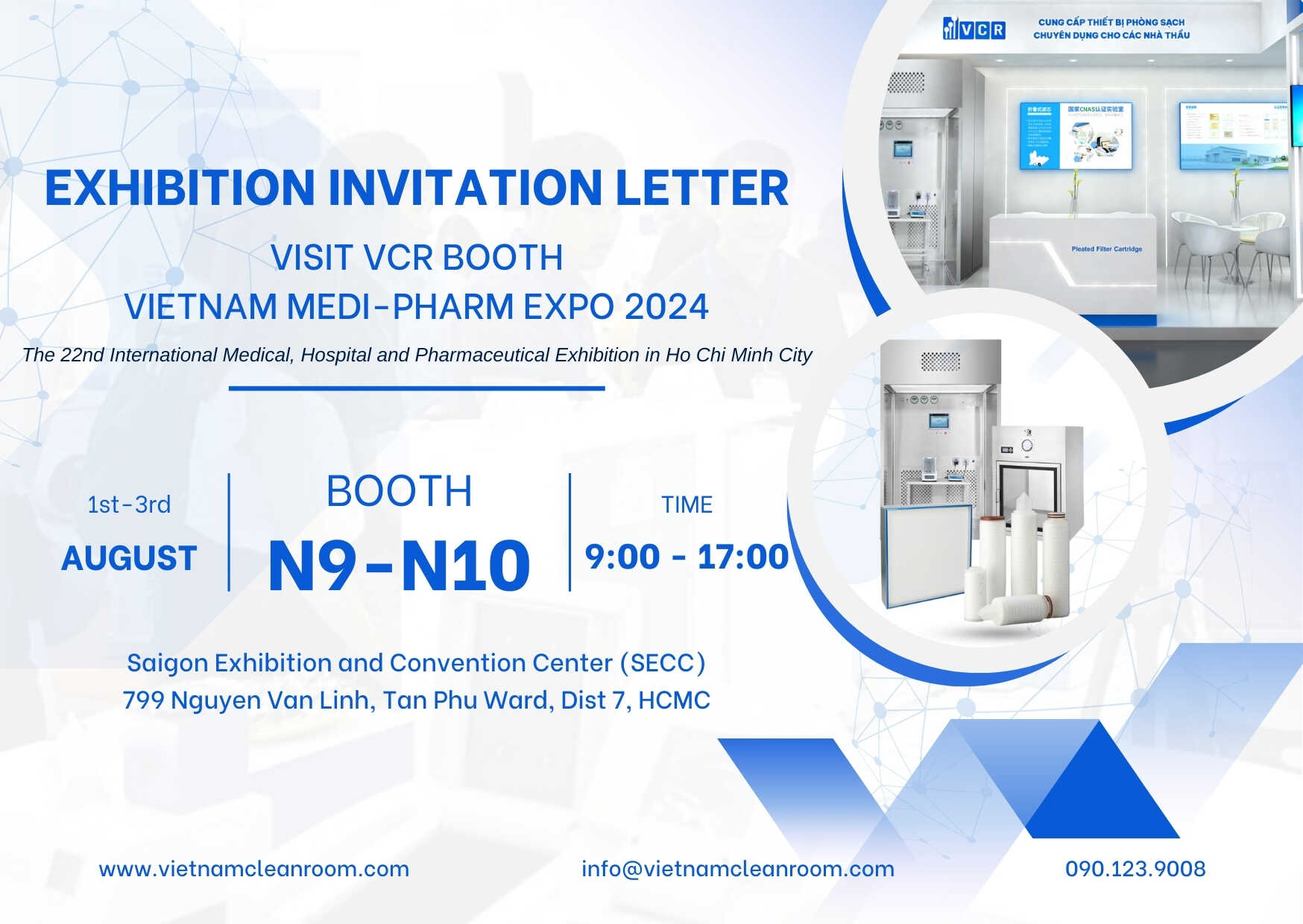 VIETNAM MEDI-PHARM EXPO 2024 - Exhibition invitation letter