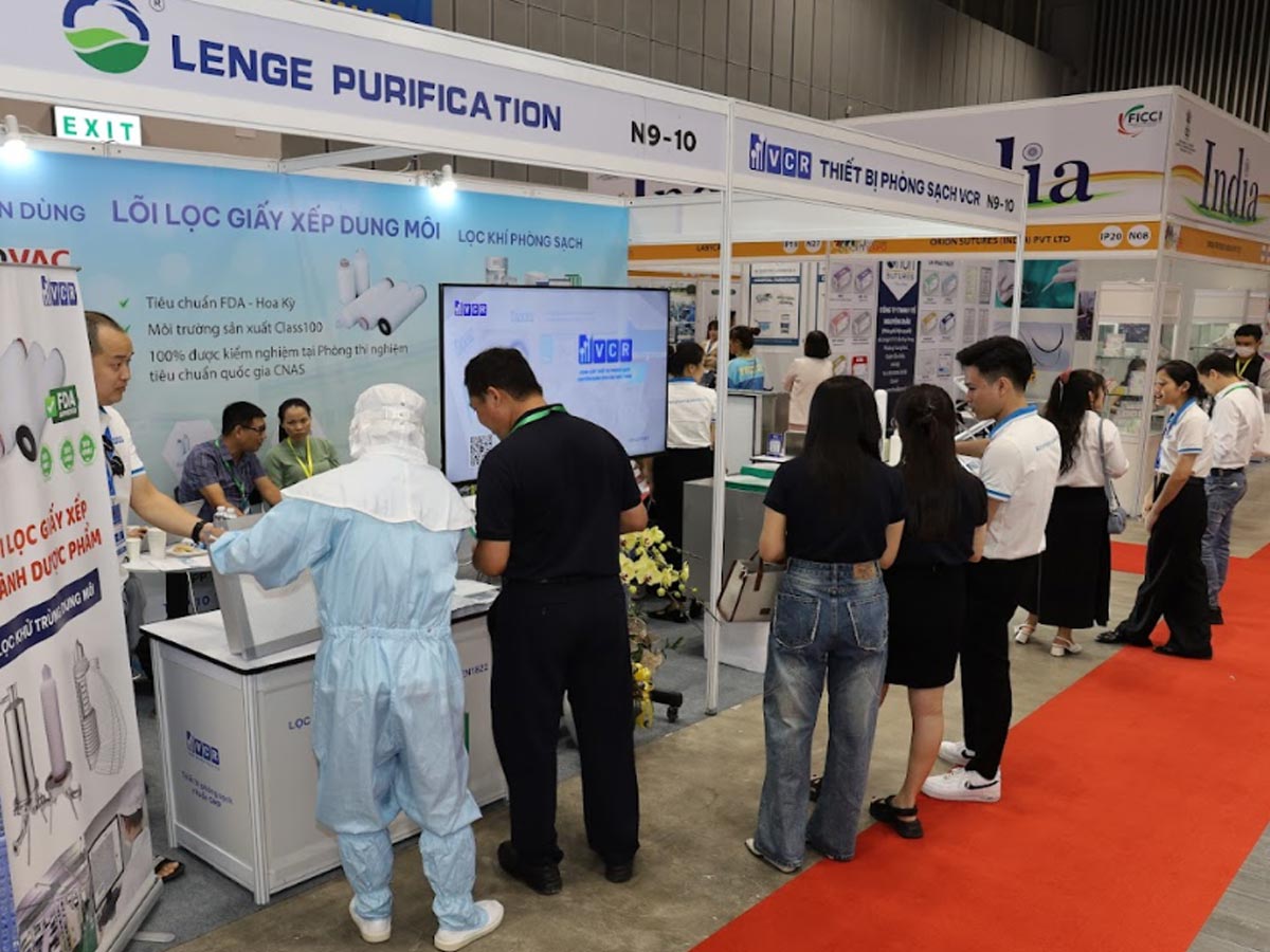 [Ngày 1] Khai mạc Triễn lãm Quốc tế chuyên ngành Y dược - VIETNAM MEDIPHARM EXPO 2024