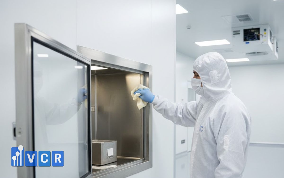 Detailed maintenance checklist for each type of cleanroom equipment