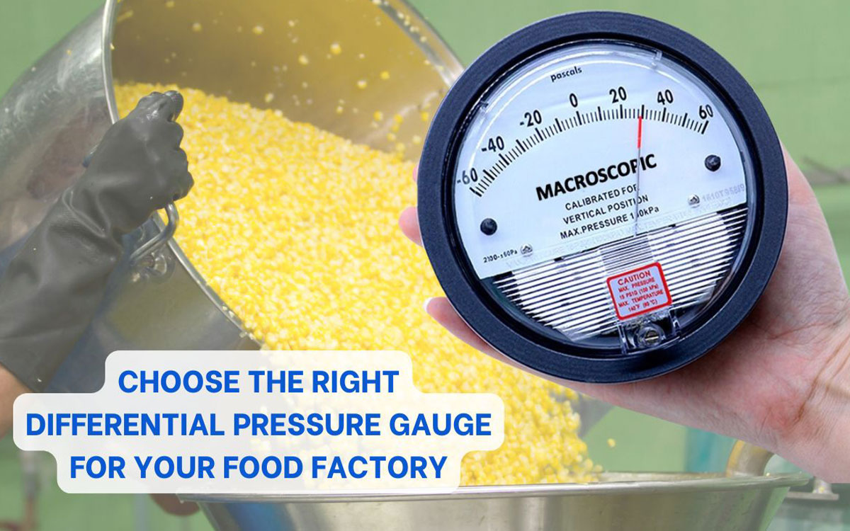 How to Choose the Right Differential Pressure Gauge for Your Food Factory