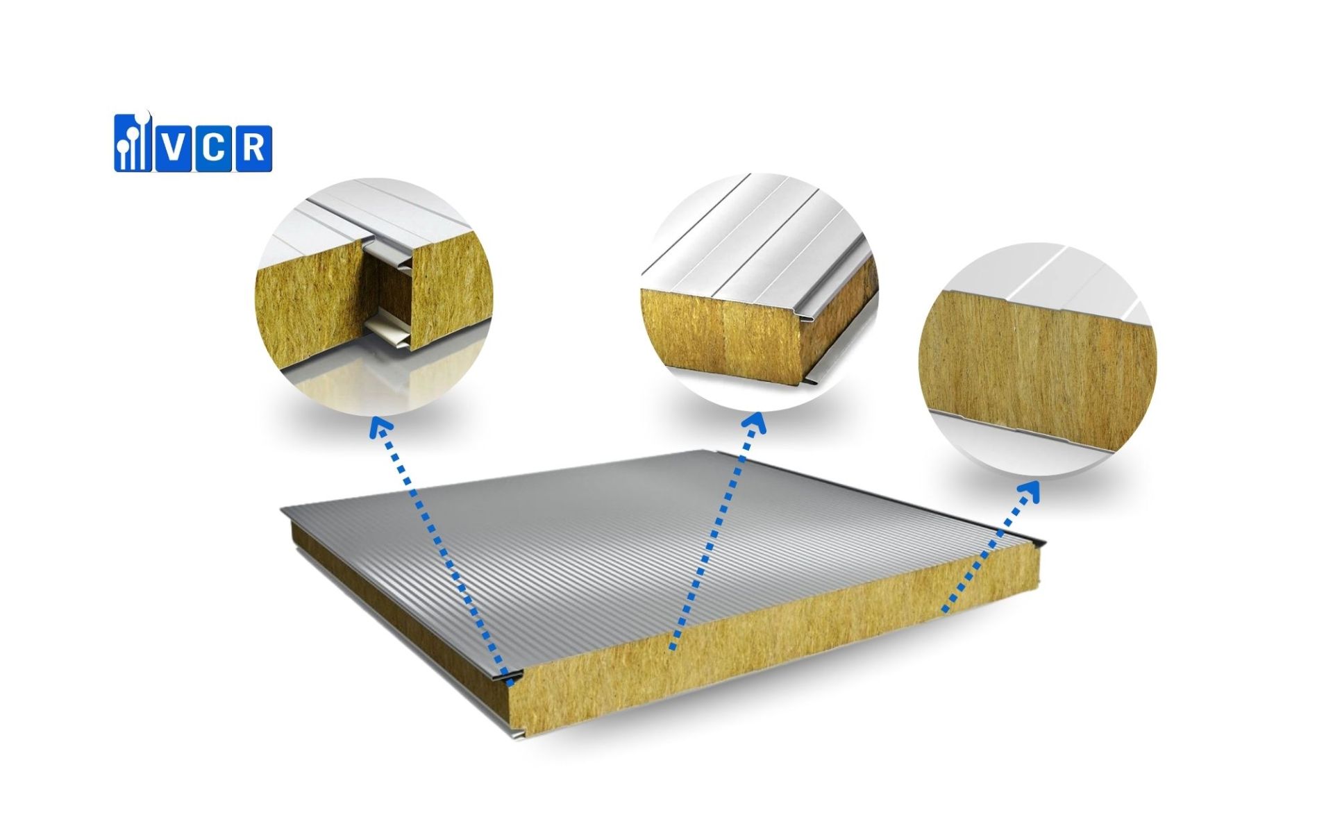 panel rockwool chống cháy