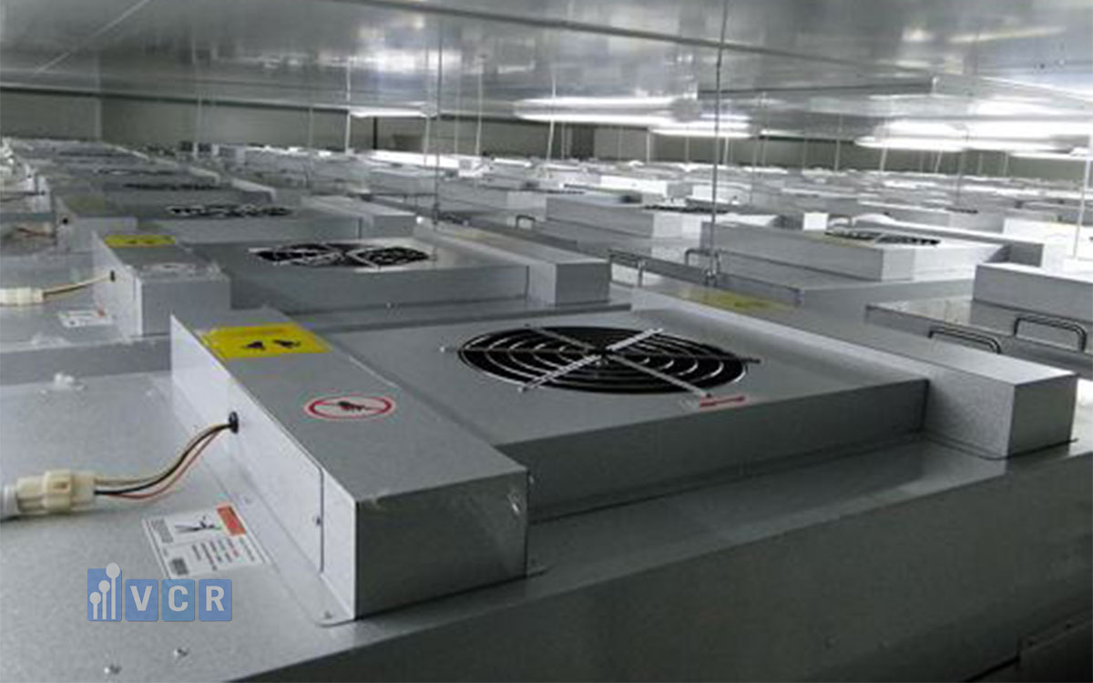 Cách bố trí FFU ảnh hưởng trực tiếp đến mức tiêu thụ năng lượng