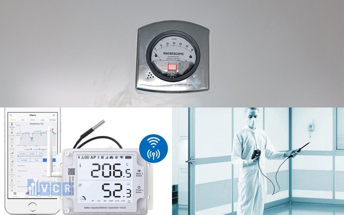 Nhóm thiết bị kiểm soát áp suất, nhiệt độ và độ ẩm