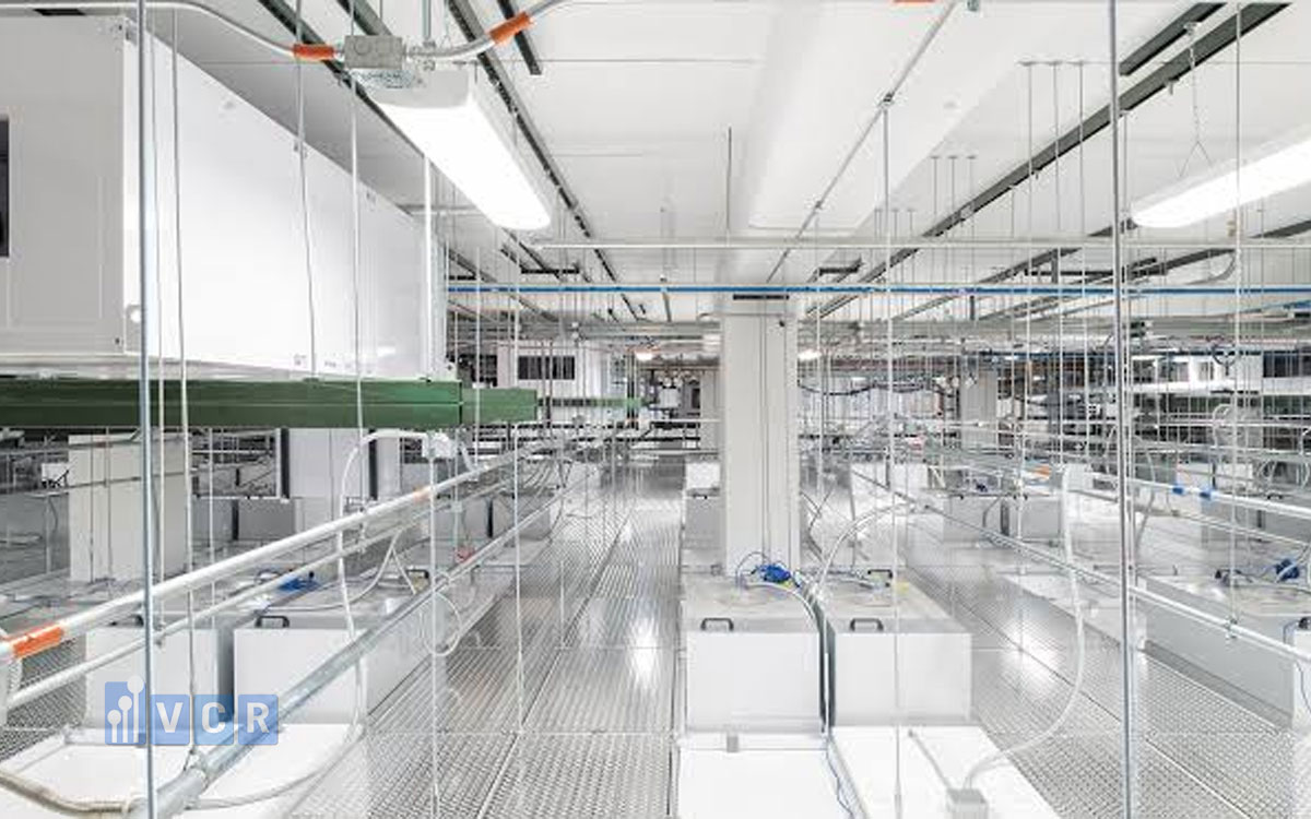 Cleanroom HVAC layout