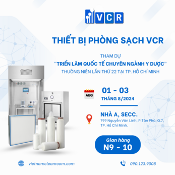 VCR Tham Gia “Triển Lãm Quốc tế Chuyên ngành Y Dược” Thường niên lần thứ 22 tại Tp. Hồ Chí Minh