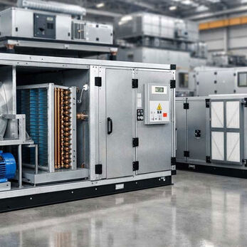 Vị trí đặt AHU ảnh hưởng thế nào đến hiệu suất phòng sạch?