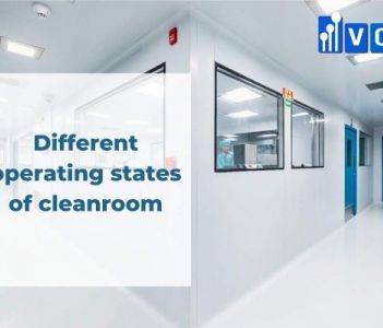 Different operating states of cleanroom