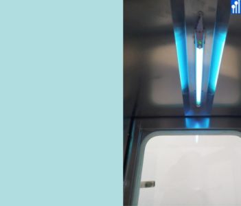 UV light in pass box