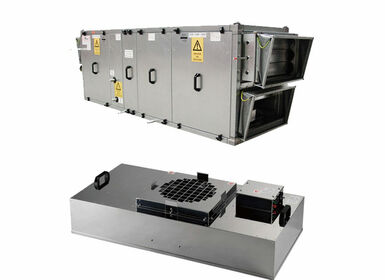 Sự khác biệt giữa FFU (Fan Filter Unit) và AHU (Air Handling Unit)