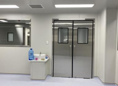 Kiểm tra khả năng cách âm và cản gió của cửa tự động phòng sạch