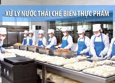 Xử lý nước thải chế biến thực phẩm theo quy chuẩn Việt Nam