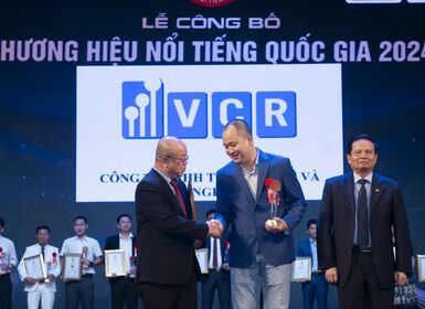 VCR Vinh Dự Đạt Giải Top 10 Thương Hiệu Quốc Gia Năm 2024: Khẳng Định Vị Thế Tiên Phong