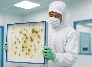 Nguyên nhân khiến lọc HEPA bị nấm mốc trong phòng sạch