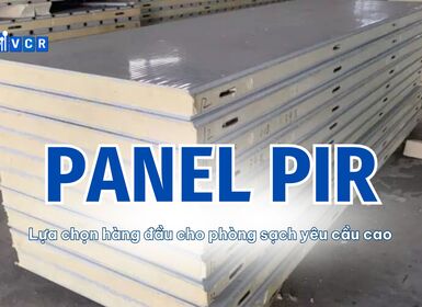 Panel PIR – Lựa chọn hàng đầu cho phòng sạch yêu cầu cao