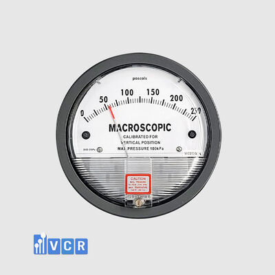 Clean Room Differential Pressure Gauge 0 – 250 Pa