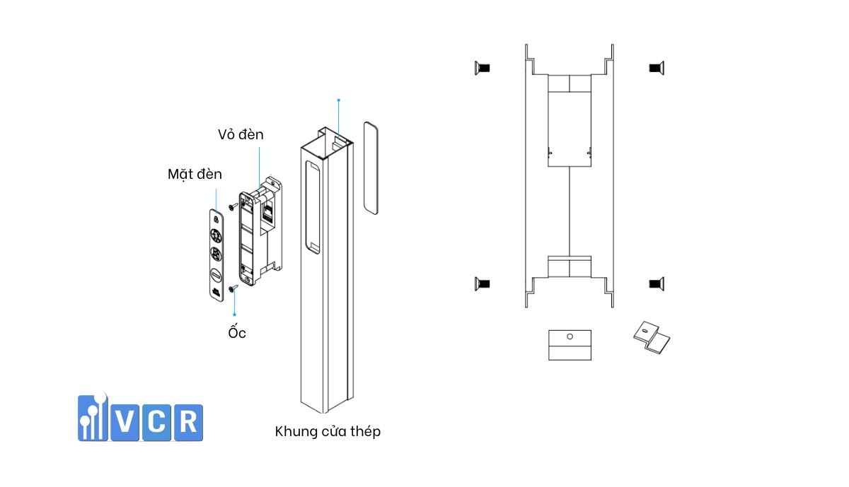 lắp đặt khóa liên động