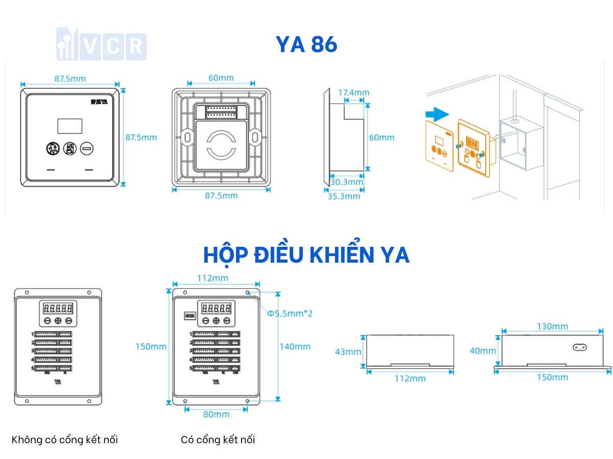 khóa liên động YA86