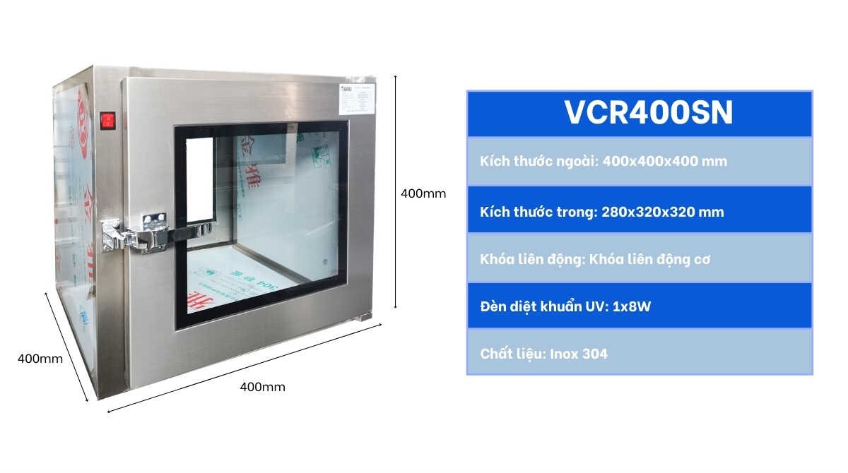 vcr pass box 400 sn