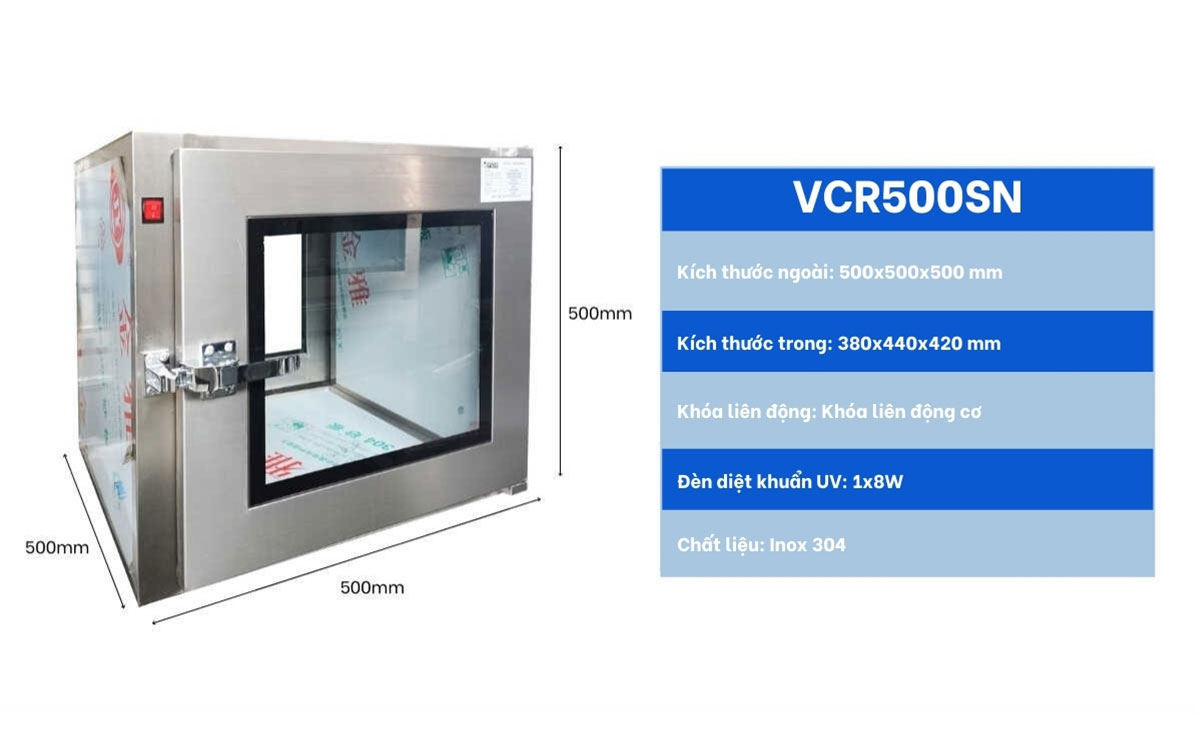 VCR Pass box 500 SN 