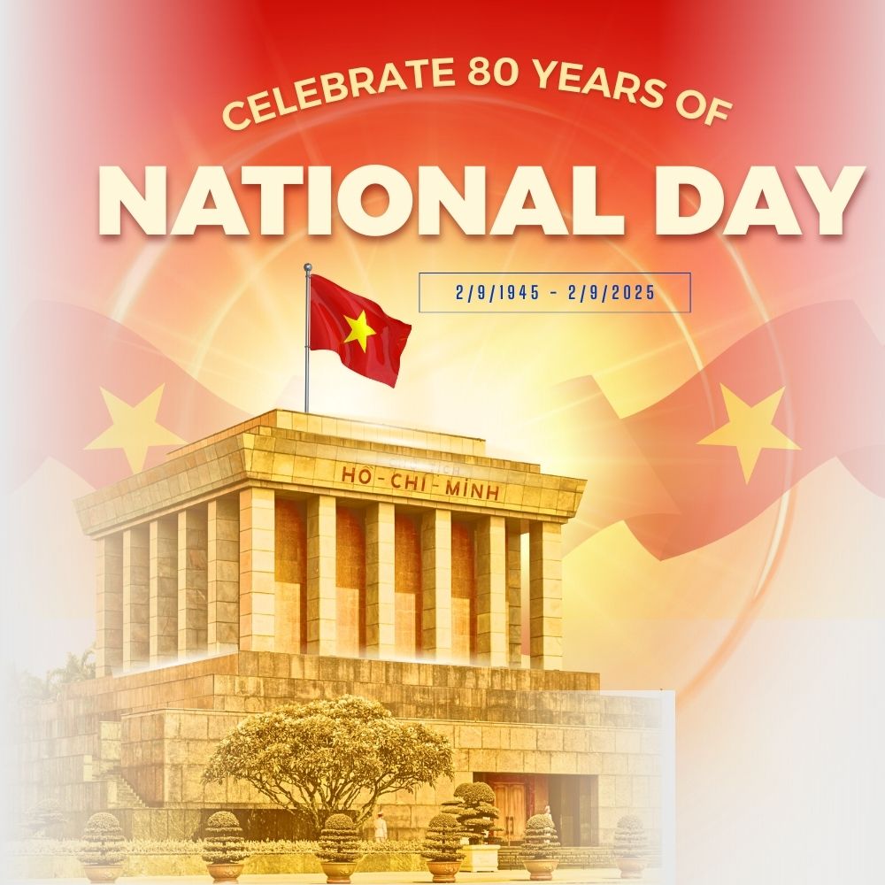 Celebrate 80 years of National Day