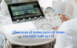 Tổng quan về phòng sạch vô trùng sản xuất thiết bị y tế