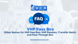 FAQ: Other Names for VHP Pass Box: VHP Passbox, Transfer Hatch and Pass Through Box