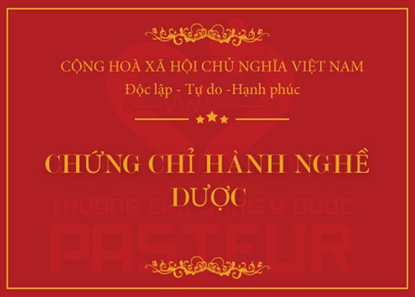 hồ sơ xin chứng chỉ hành nghề dược
