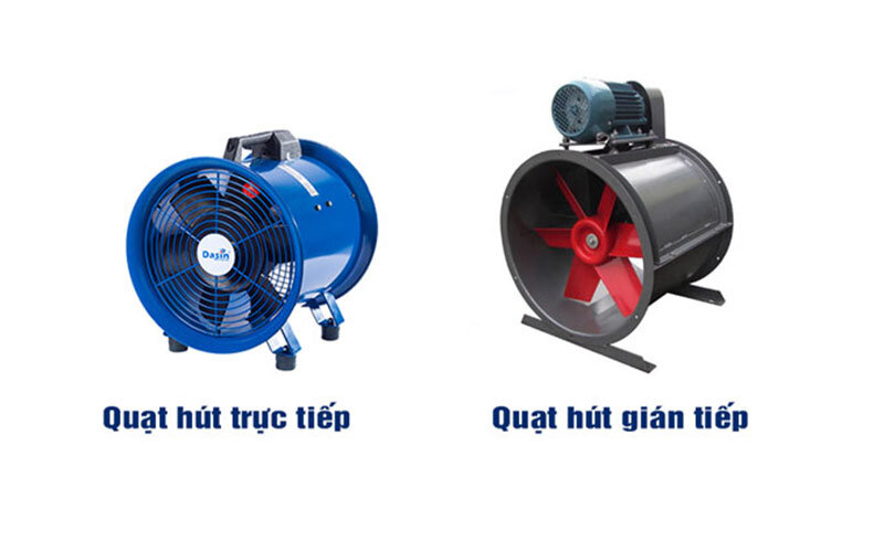 Cột áp quạt