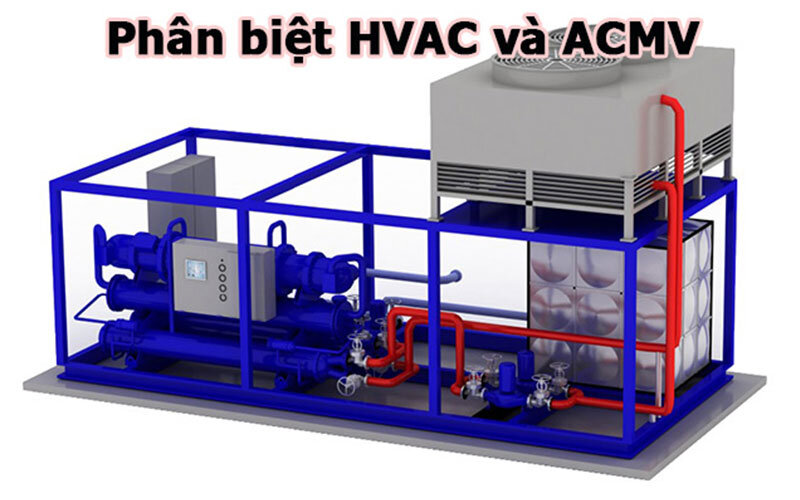 phân biệt hệ thống hvac và acmv
