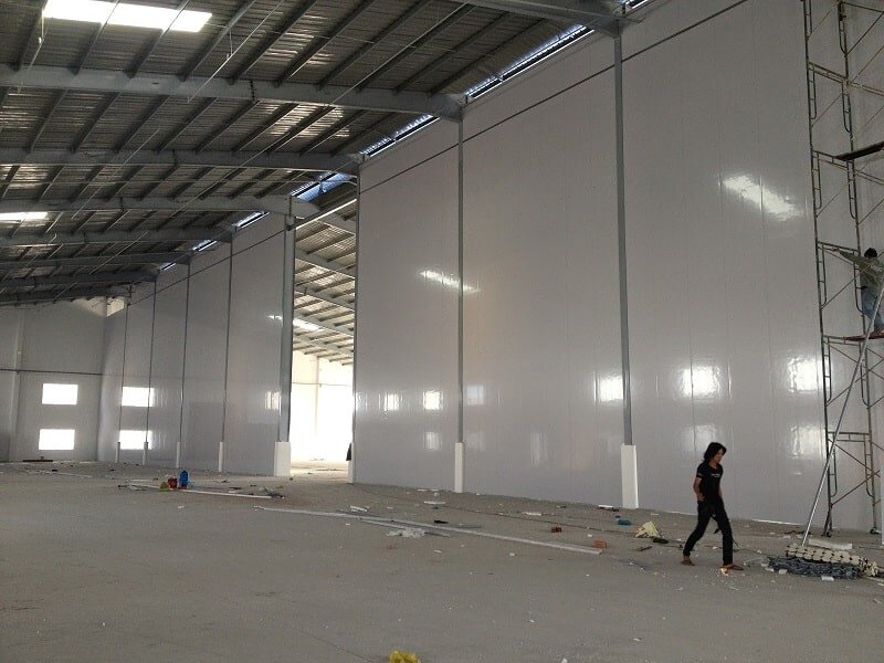 Thi công panel cách nhiệt