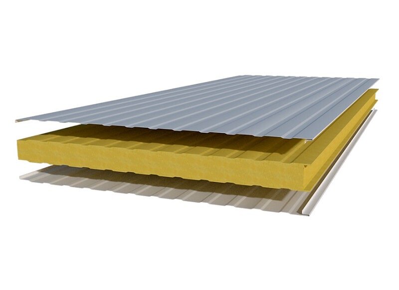 Cấu tạo sandwich panel