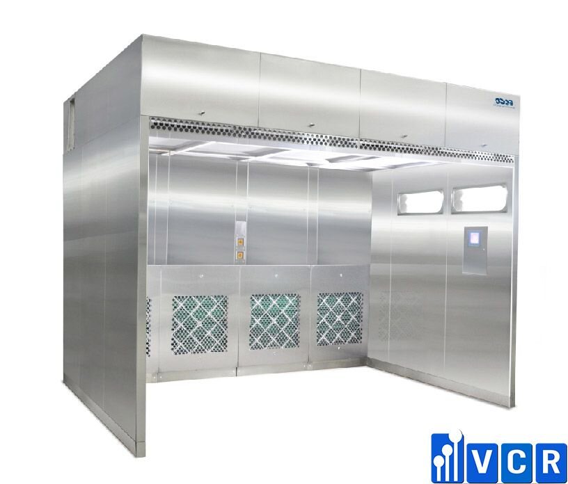 downflow booth