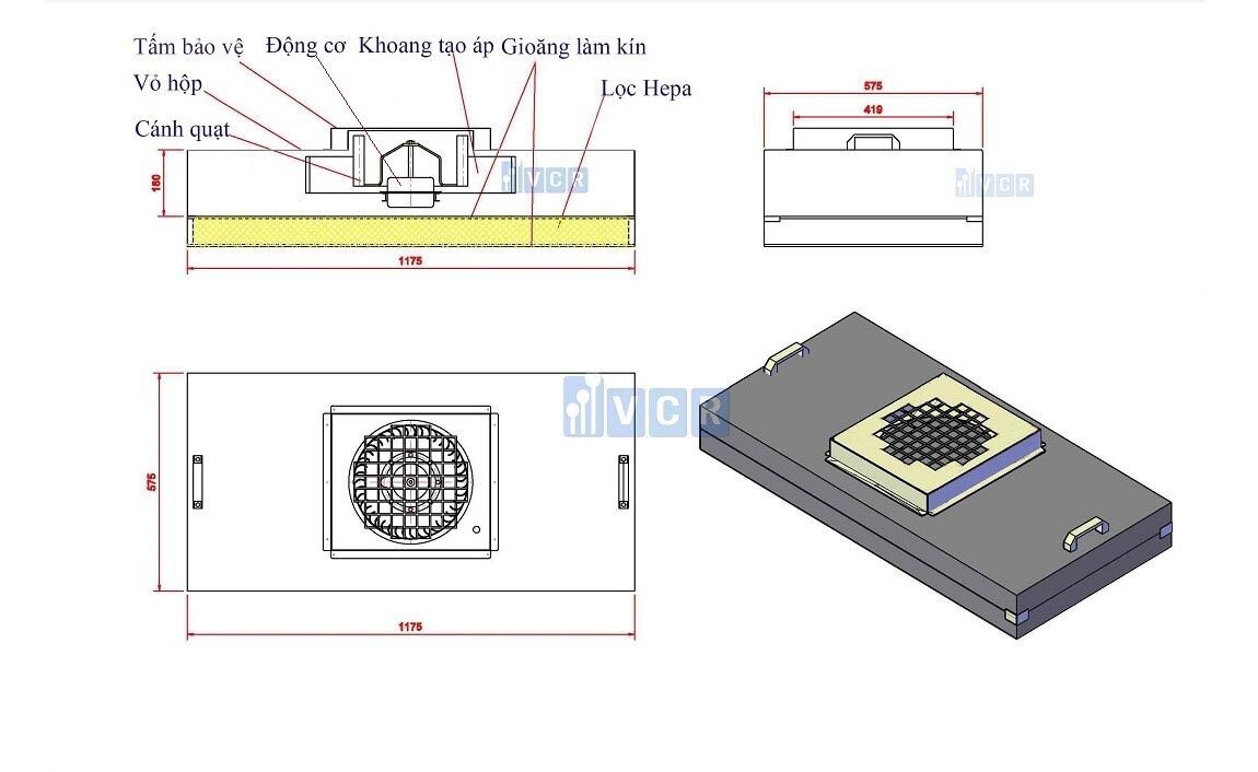 Bản vẽ kỹ thuật FFU